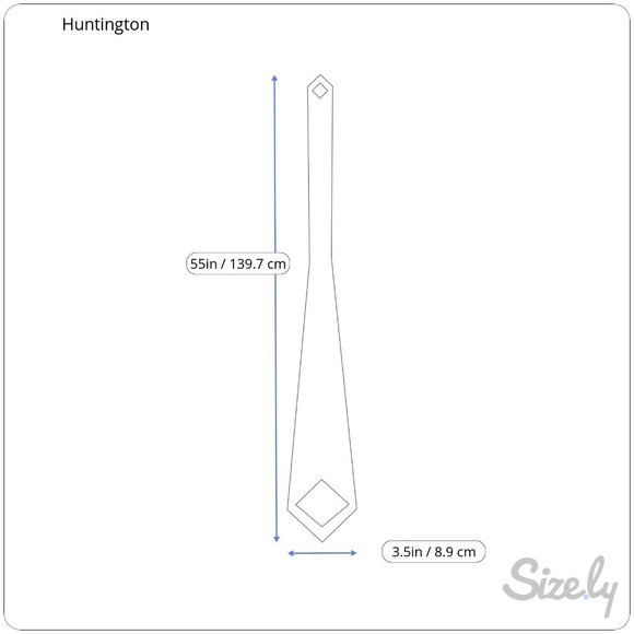 Mens Huntington Yellow Ice Cream 100% Silk Classic Tie Novelty Print - Picture 7 of 7
